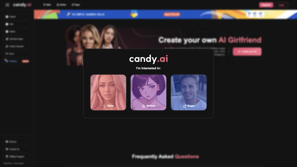 Candy.AI: Create Your AI Girlfriend & Start Chatting