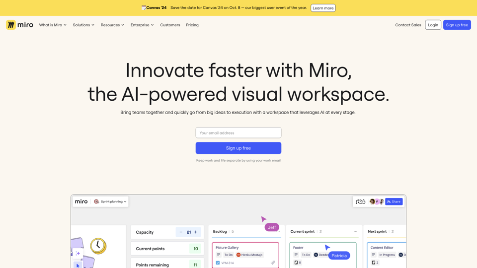 Miro | The Innovation Workspace