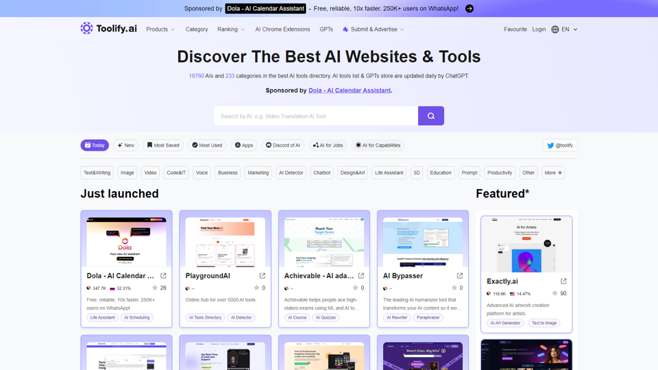 Best AI Tools Directory