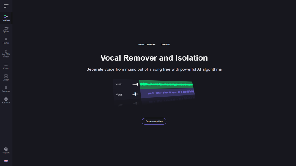 Vocal Remover and Isolation [AI]