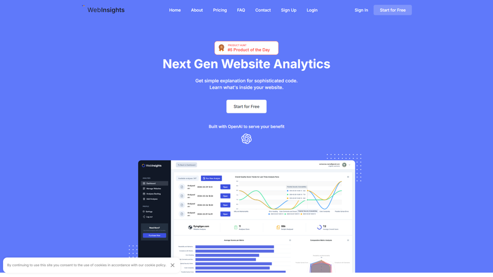 WebInsights | Next Gen Website Analytics