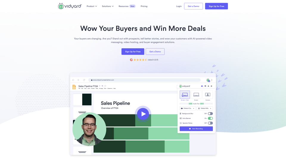 Vidyard - Video Tools for Virtual Sales and Marketing Teams