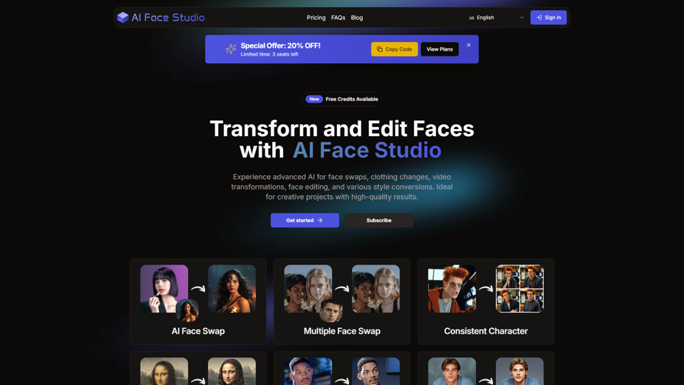 AI Face Studio